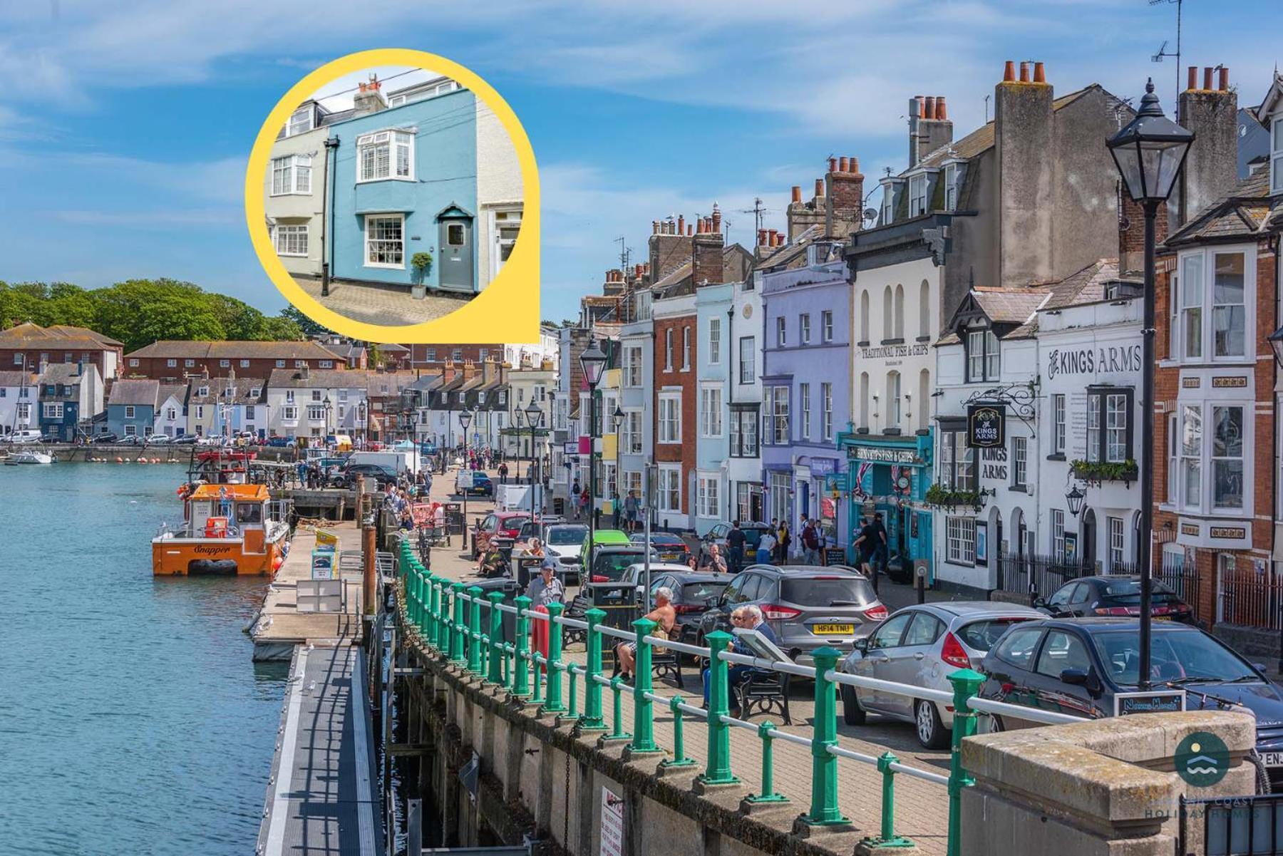 Cobb Cottage - Harbourside Permit Parking Weymouth Buitenkant foto